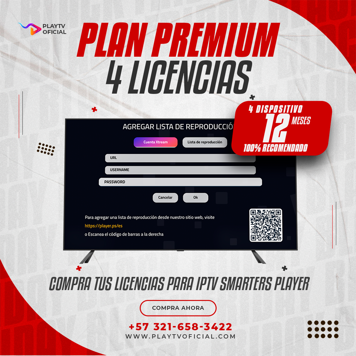 4LSmartersPlayer